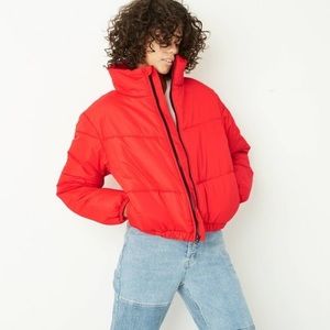 Red Puffer Jacket